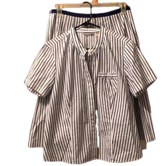 NWT Liz Claiborne nautical skirt set - Picture 1 of 8